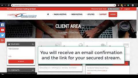 HTTPS SHOUTcast and Icecast Stream