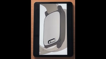 Choose the light, drawing a product rendering with Procreate shouldn