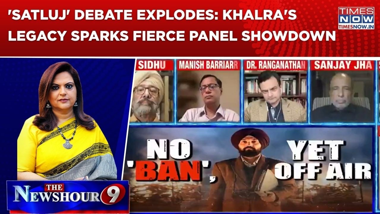 ‘Satluj’ Blocked, Politics Flows: Truth Or Narrative? Panel Erupts Over Khalra’s Legacy | Newshour