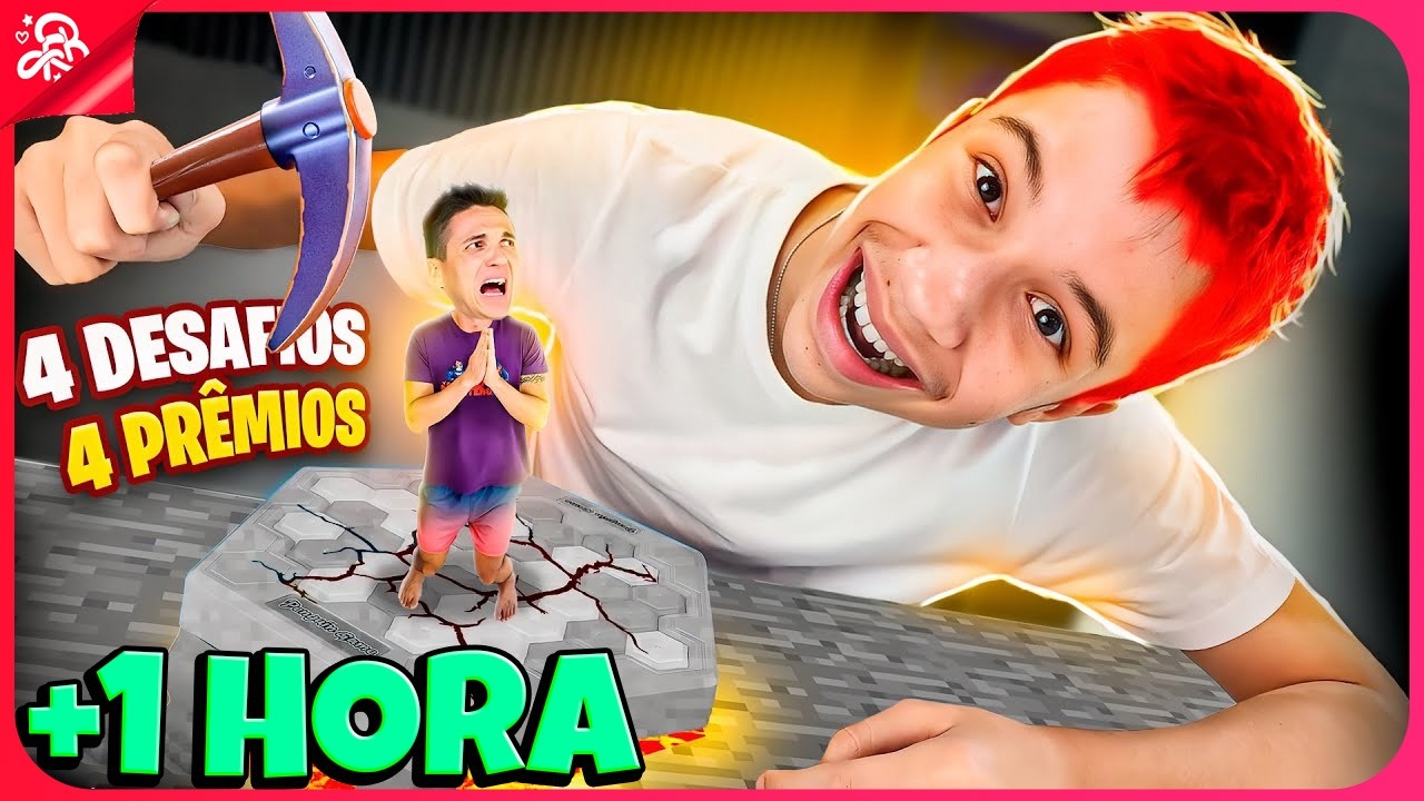 4 DESAFIOS PARA 4 SURPRESAS MISTERIOSAS +1 HORA COM FAMÍLIA BETERO