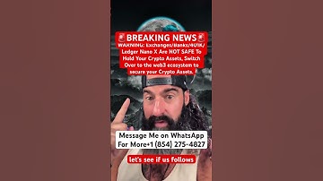 Move your crypto assets(XRP, BITCOIN,HBAR,ETH) etc to web3 to avoid losing it #xrp #crypto #bitcoin