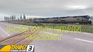 3 Class P42 DC with Grain Train | Trainz simulator 3