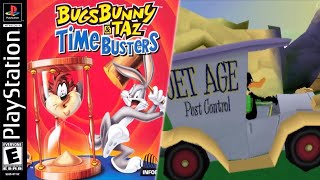 (PSX) Bugs Bunny & Taz: Time Busters - Longplay 100% (In Spanish)