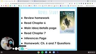 Stone Fox Ch. 6 and 7