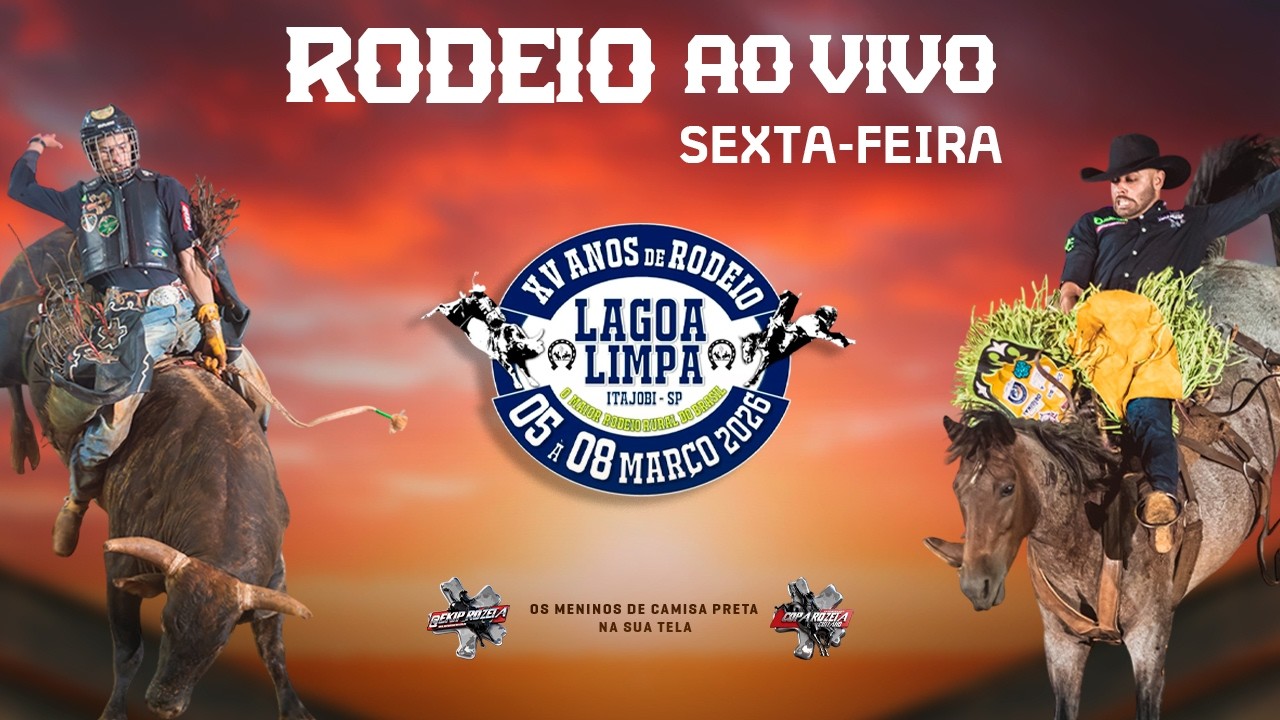 RODEIO DA LAGOA LIMPA 2026 | SEXTA-FEIRA (AO VIVO)