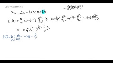 MLE of Poisson