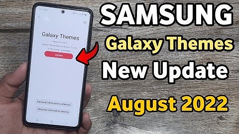 Samsung Galaxy Themes : New Update | A50 A50S A51 A52 A52S A71 A31 A21S M21 M31 M31S M51