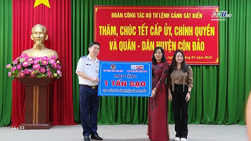 Bộ Tư lệnh Cảnh sát biển Việt Nam thăm chúc tết tại huyện Côn Đảo | BRTgo