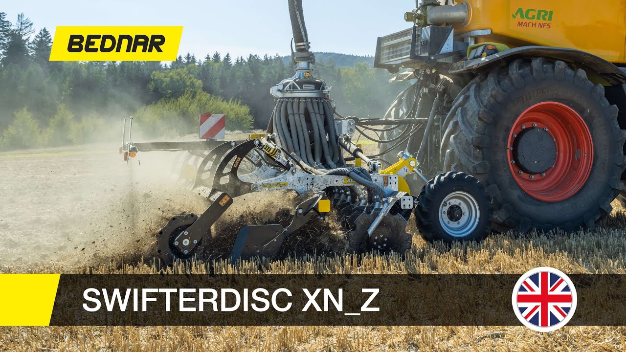 BEDNAR FMT | Compact disc harrow for slurry incorporation SWIFTERDISC XN_Z
