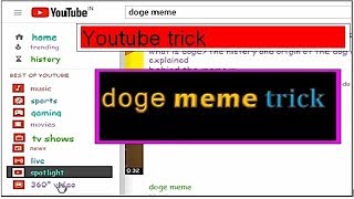 how to make youtube text font colourful with 'doge meme' trick || youtube hidden trick screenshot 5