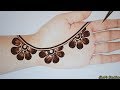 New Easy Full Hand Shaded Arabic Design | Simple Arabic Mehendi Designs | Mehandi Designs