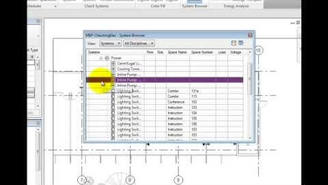 Revit MEP 2012 Tutorial - Electrical - Checking Systems