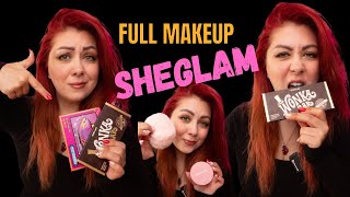 Full makeup s produktami SHEGLAM