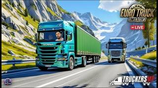 💥 Supra Gamer LIVE NOW | Extreme Long Haul Jobs | ETS2 MP #ets2 #ets2live #truckersmp