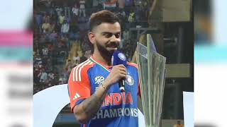 Virat Kohli Interview After Win T-20Wc