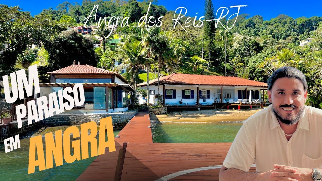 Tour em uma Casa dos Sonhos à Beira-Mar e com um Mar Azul de Tirar o Fôlego! 😮‍💨