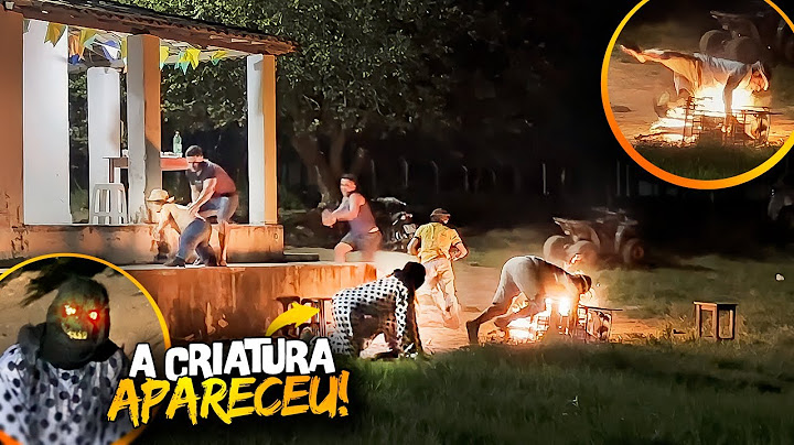 A CRIATURA APARECEU A NOITE E GALO CEGO PULOU NA F0GUEIRA 😱🤣 | GALO CEGO