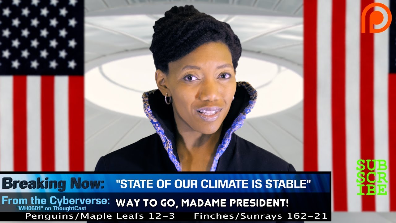 Future President Gives State of the Climate Address humor or humour