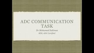 ADC Communication Task (New Perio Scenario)
