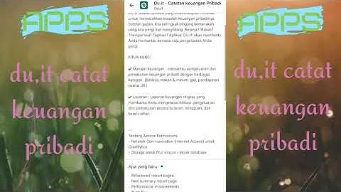 apps duit catat keuangan pribadi