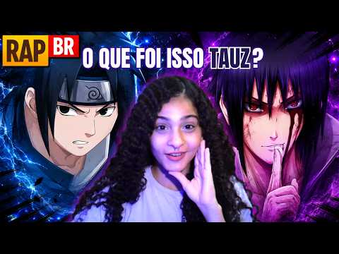 SIMPLESMENTE INCRÍVEL!😲 - REACT 2 EM 1 (RAP DO SASUKE TAUZ)