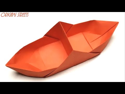 Как сделать кораблик из бумаги. Оригами кораблик. origami boat. Как сделать бумажный кораблик.