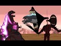 Godzilla, Shin Godzilla vs PAC: Siren Head BOSS Attack Swallow ALL [P3]- Godzilla Animation