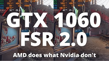 FSR 2.0 tested on GTX 1060 6GB | 1080p, 1440p, 4K |