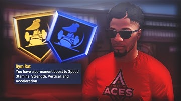 FASTEST Way to Get GYM RAT BADGE in NBA 2k20!