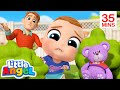 Where Did Teddy Go? + More Little Angel Kids Songs & Nursery Rhymes