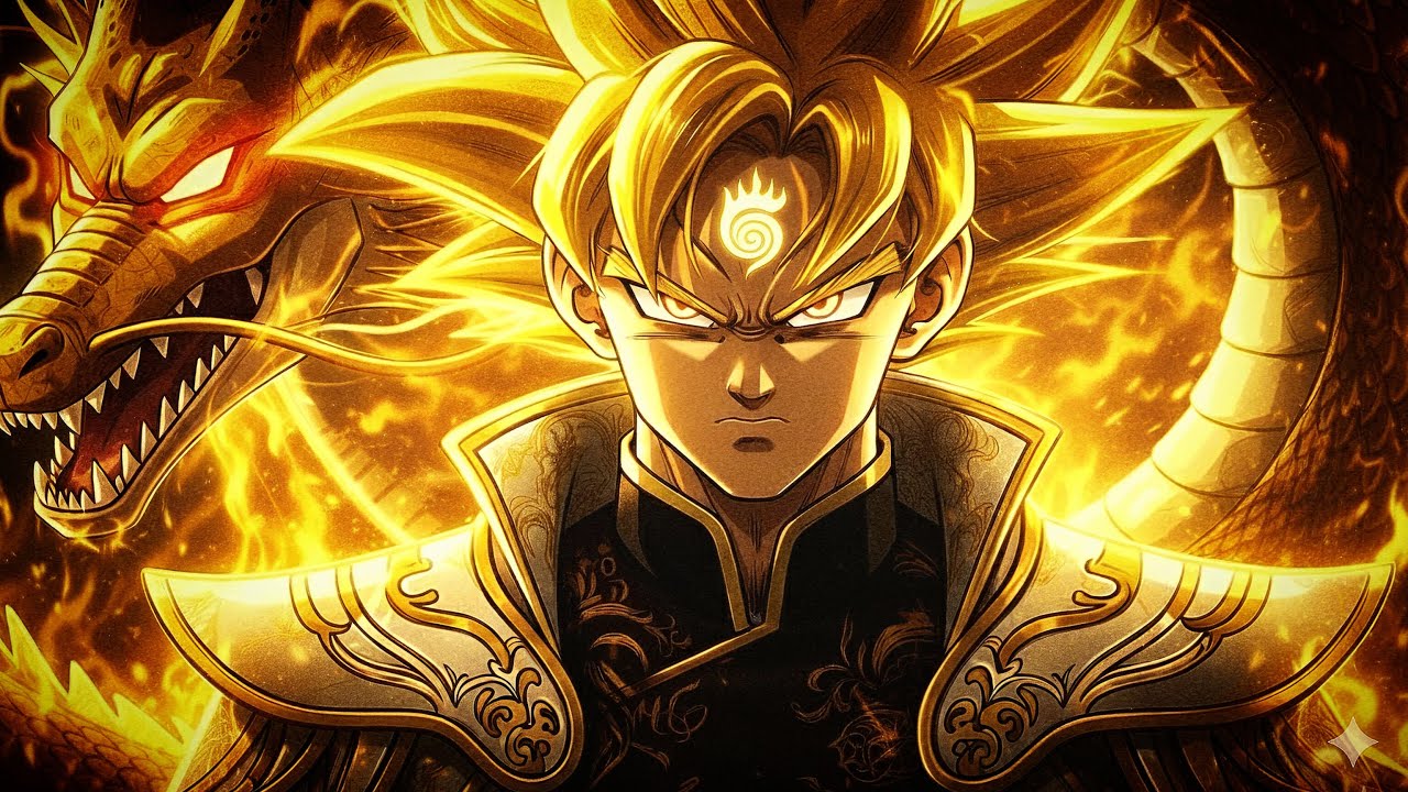 (1) Finally the Birth Of dragon King Goku | Pure Golden instinct