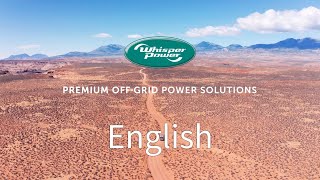 Discover WhisperPower: Premium Off-Grid Power Solutions (EN)