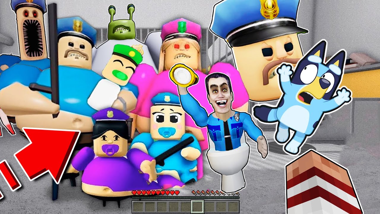 ESCAPO DE TODAS LAS PRISIONES DE BARRY CON BLUEY