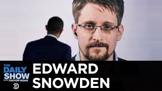 Edward Snowden  “Permanent Record” & Life as an Exiled NSA Whistleblower | The Daily Show