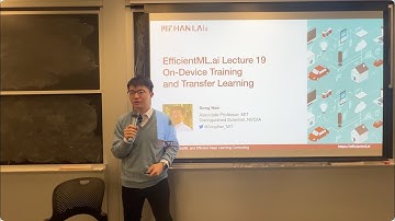 EfficientML.ai Lecture 19: On-Device Training and Transfer Learning (MIT 6.5940, Fall 2023)