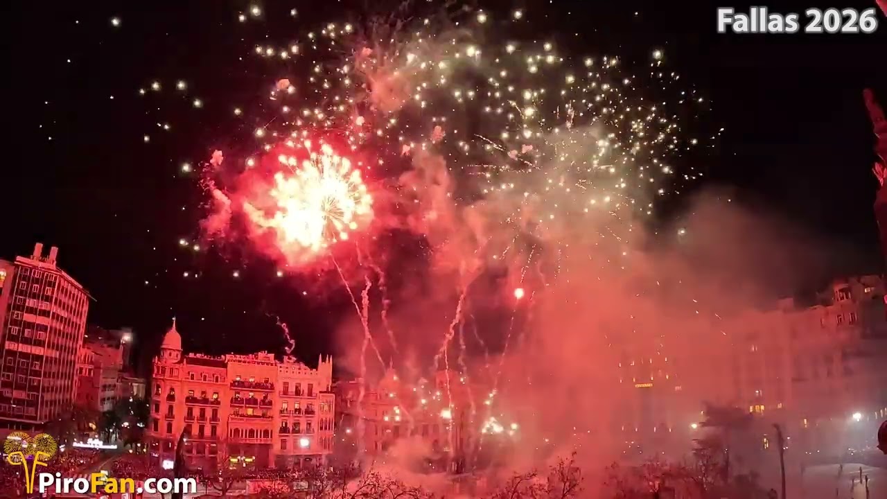 Pirotecnia Tomás - Espectáculo Nocturno 7 de marzo Fallas 2026 