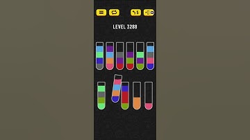 water sort puzzle level 3288