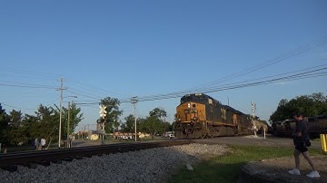 CSX ES44AH 924 w/ Sharp K5HL Leads Combo G448-05 on 5/9/22
