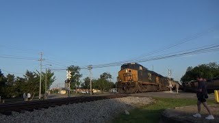 CSX ES44AH 924 w/ Sharp K5HL Leads Combo G448-05 on 5/9/22