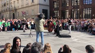 Ode an die Freude Flash Mob mdw