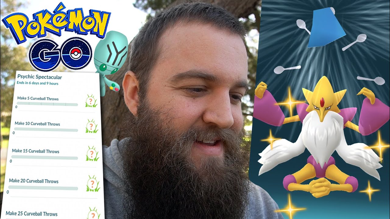 Pokemon Go Psychic Spectacular: Shiny Elgyem, Mega Alakazam