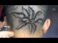 3 D SPIDER  | REALISM | Jay Tee the barber