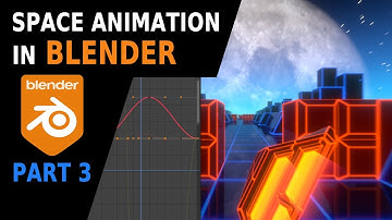Space Animation in Blender! Beginner Tutorial (part 3)