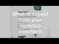 Verrutop Verruca and Wart treatment.  What to expect at your consultation.