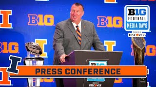 Illinois Bret Bielema Press Conference | 2025 B1G Football Media Days