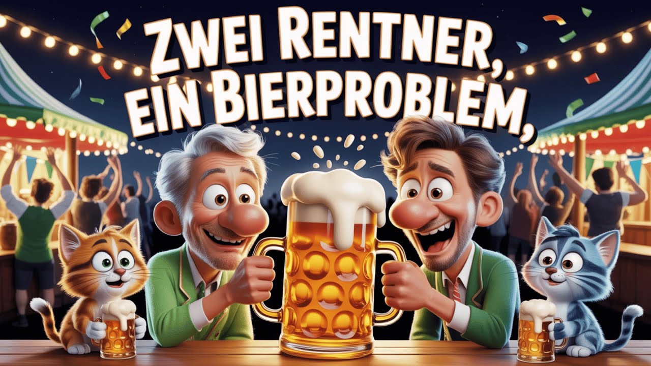 Zwei Rentner, ein Bierproblem 🍺😂 | Schlager Musik Bier Alarm