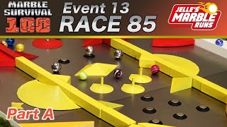 Marble Race: Marble Survival 100 - Race 85 NEW COURSE