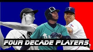 Four Decade MLB Players