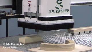 Model Boat Hull Machined on a C.R. Onsrud CNC Router