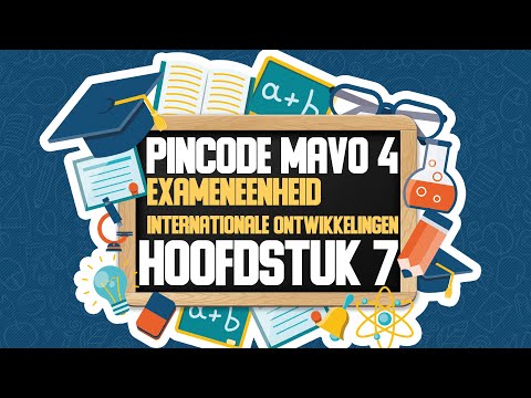 PINCODE ECONOMIE VMBO 4 - HOOFDSTUK 7 - Nederland Handelsland (Domein Internationale Ontwikkelingen)